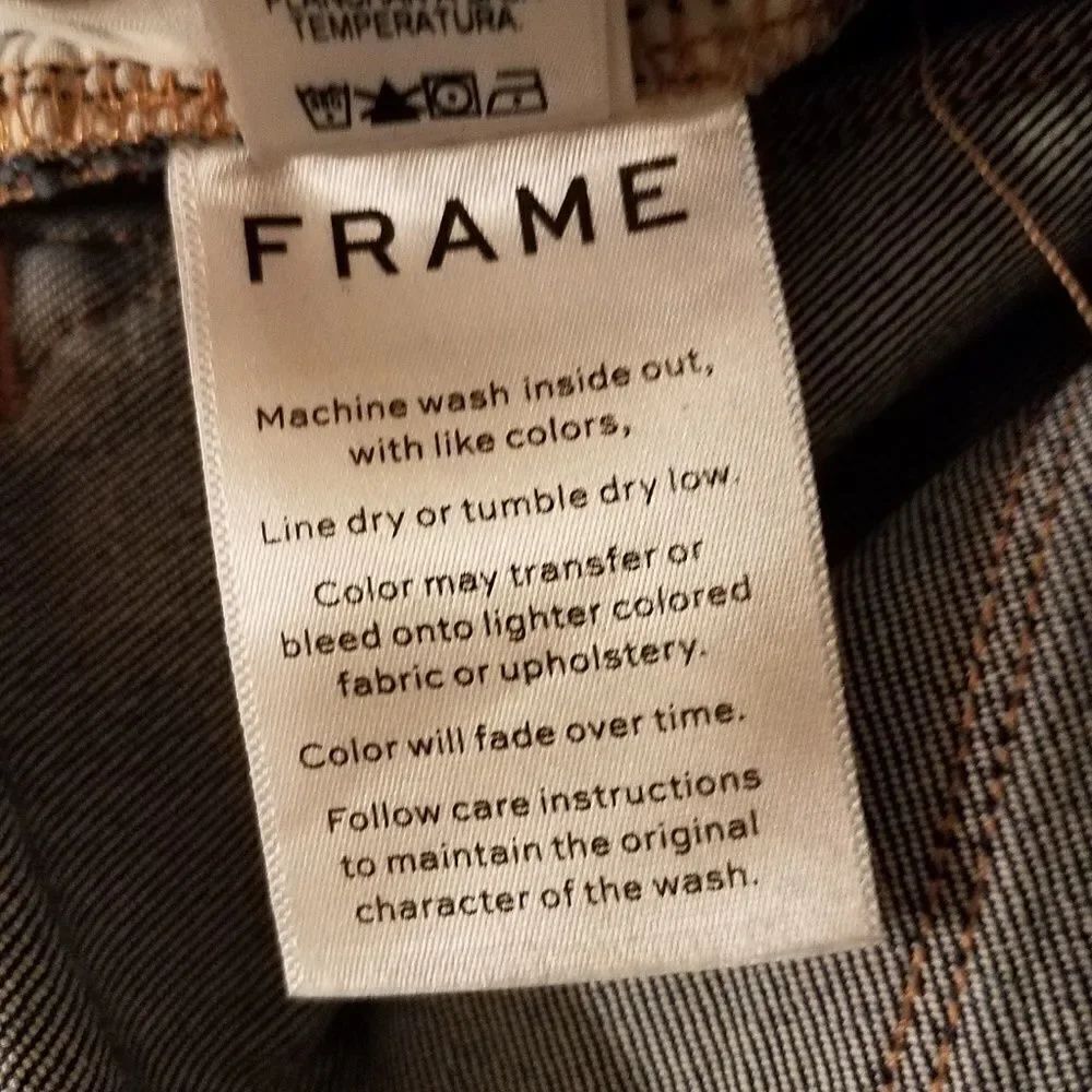 FRAME Le Crop Mini Boot Jeans sz 26 - Picture 7 of 7